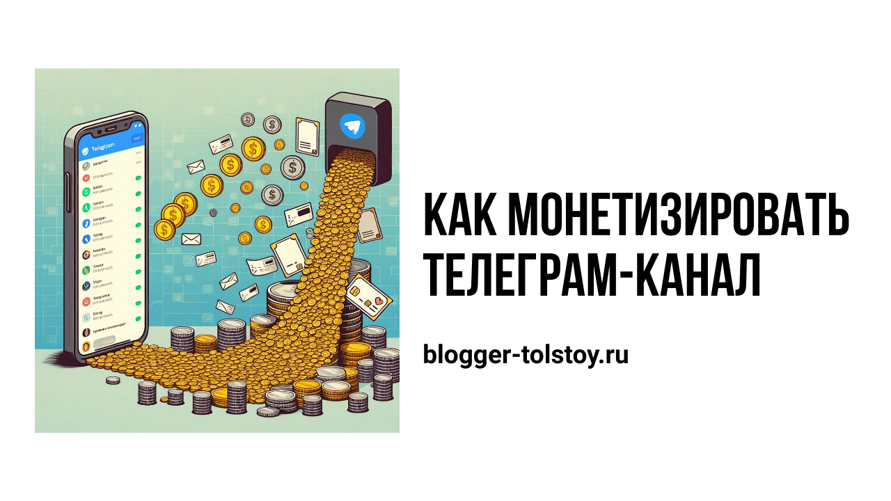 Превью к статье: "Как монетизировать Телеграм-канал: пошаговая инструкция"